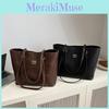 Sleek Stylish And Color Block Tote Handbag For Women Perfect For Daily Needs Commuting
