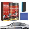 Car Scratch Remover For Vehicles Gentle Scratch Repair Wax Safe Application With Cloth And Sponge For Car Paint Scratch Repair