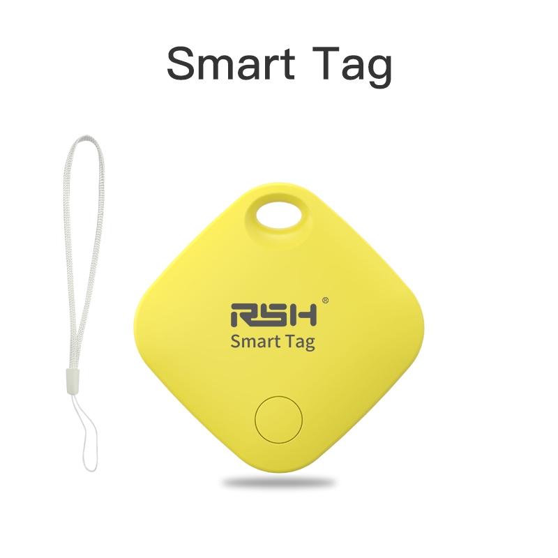RSH GPS Tracker Android Google Certified Bluetooth Tag Work With Google's Find Hub App Finder for Pixel Xiaomi Items Locator