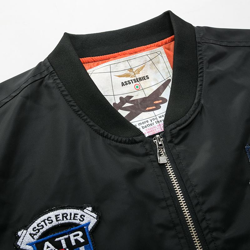 Весна и осень плюс размер Fat Guy мужская спортивная повседневная куртка с воротником-стойкой тонкий большой размер летный костюм бейсбольная рубашка