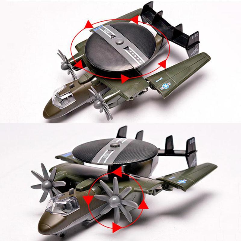 1/72 Scale Model Aircraft Military Eagle Eye for Early Warning Aircraft Model Diecast Alloy