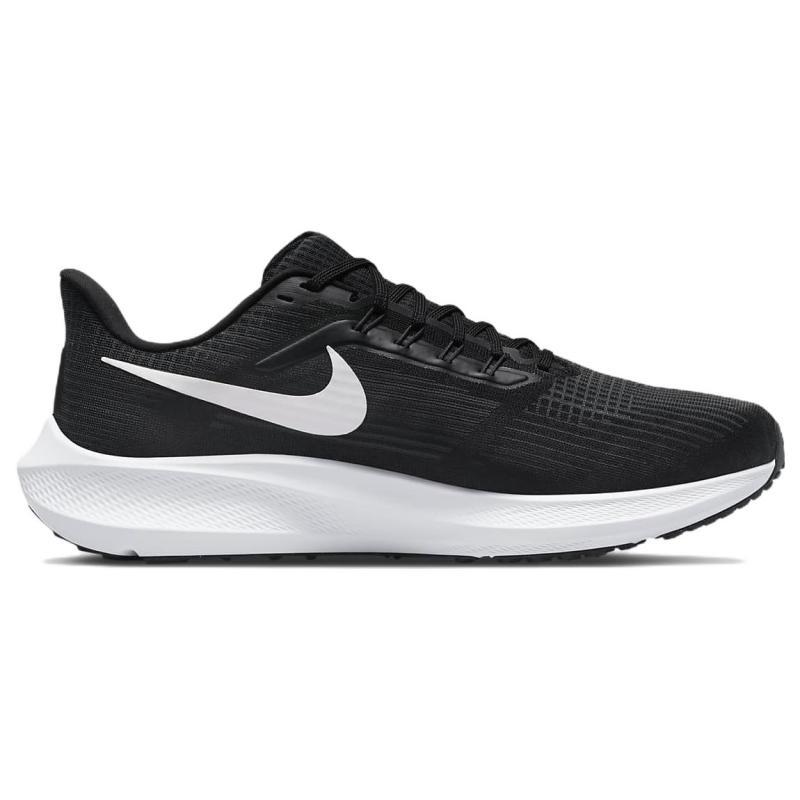 Nike Air Zoom Pegasus 39 Black Dark Smoke Grey Extra Wide Sneakers DM0174-001