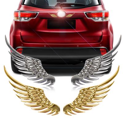 Крылья Ангела 3D Металлическая Автомобильная Наклейка Крылья Орла Персональная Автомобильная Наклейка Оконный Бампер Тела Эмблема Наклейка
