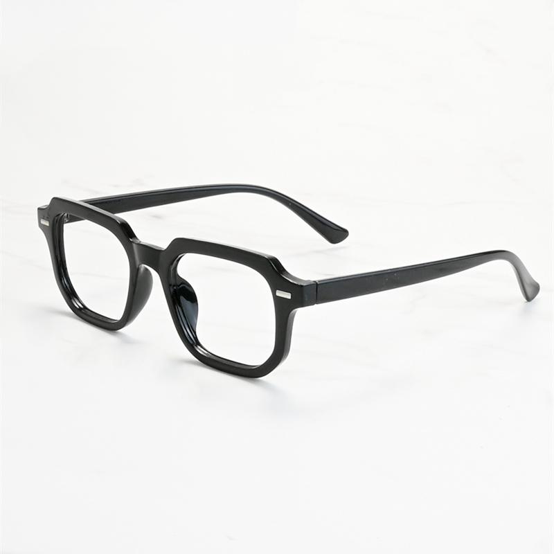 New Fashion Square Anti Blue Light Glasses Men Women Retro Vintage Clear Lens UV400 Protection Designer Brand