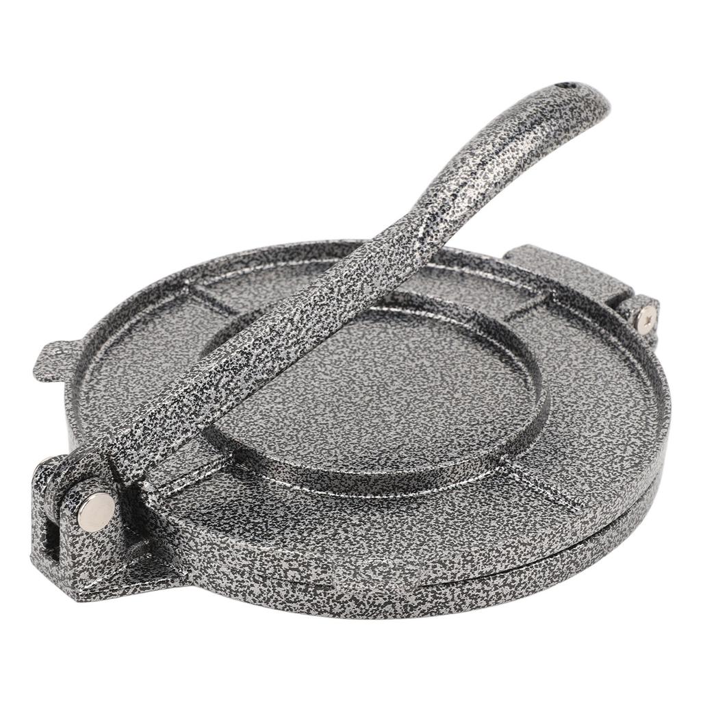 Пресс для тортильи 6,3 дюйма из алюминиевого сплава для теста для муки, тортильи, тако, пресс для приготовления роти для домашнего завтрака