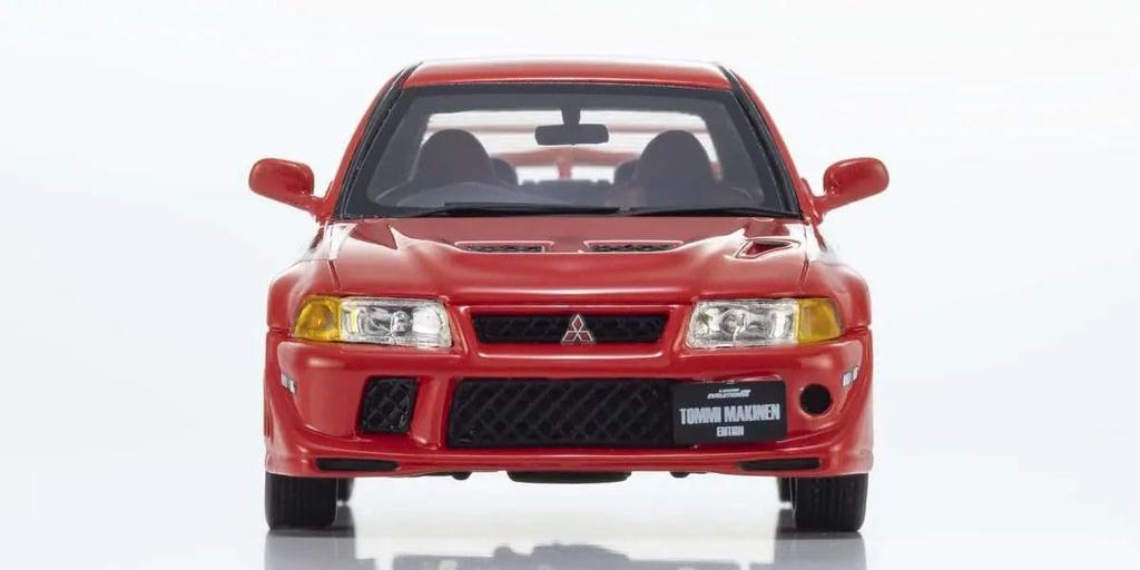 Kyosho Original Mitsubishi Lancer Evolution VI TME Red Finished Product 1/43