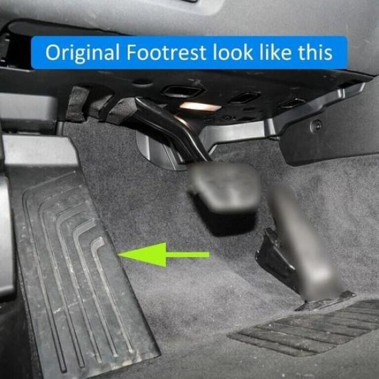 Footrest Foot Rest Dead Pedal Pad Cover For BMW X3 (G01) X4 (G02) Accessories