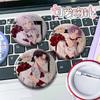 Горячая серия игр Diabolik Lovers Мягкие значки-кнопки Мультяшные круглые броши на рюкзак Аято Канато Райто Значки-украшения Подарки для друзей