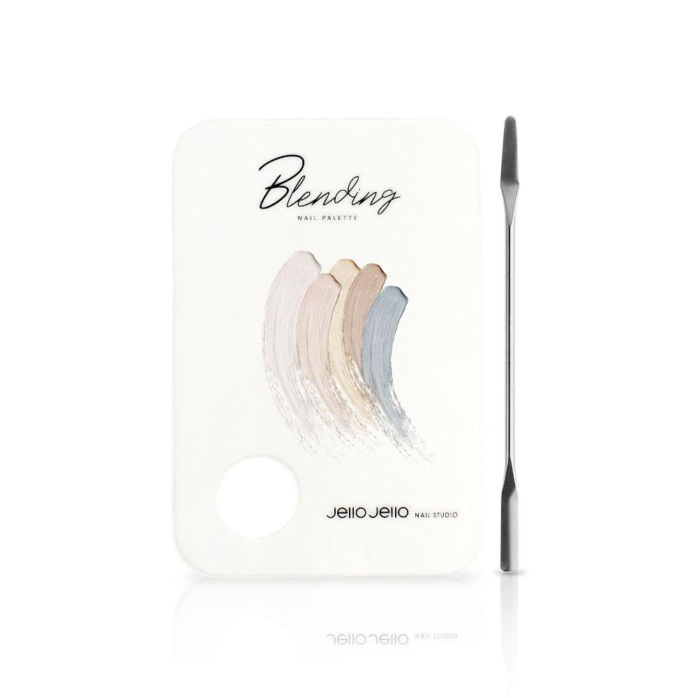 Jello Jello Blending Nail Palette + Spatula Set