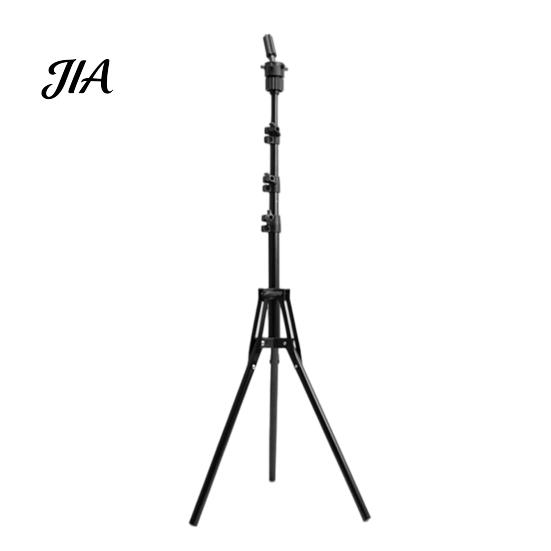 Тренога для практики косметологии 0,5/1,6 м, Стенд-держатель для манекена, Регулируемый по высоте держатель для парика для косметологии, парикмахерского искусства, тренировки укладки