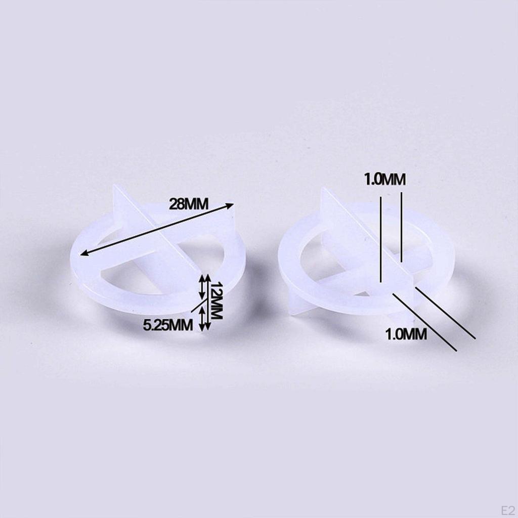 100 шт. распорок для поперечной плитки, система выравнивания зазоров, клиновая керамическая система