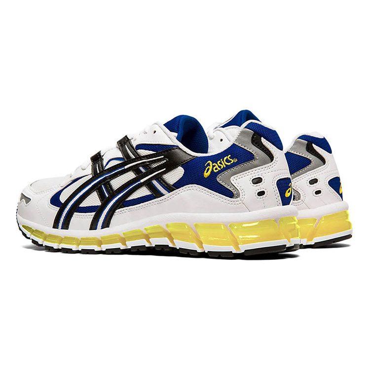 Asics Кроссовки Gel Kayano 5 360 Белый Черный Желтый 1021A159-100