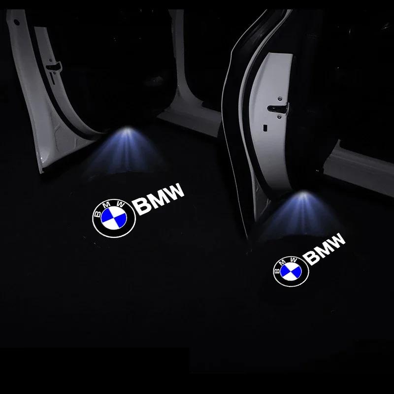 NTED3 2025 Hot For BMW Car Door LED HD Welcome Courtesy Shadow Projector Lamp Logo Light For BMW E46 E90 E39 F30 F10 F20 X5 E70 E53 G3