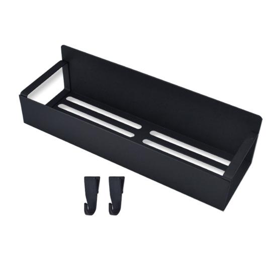 Магнитная полка для специй на холодильник с крючками, полая конструкция, нержавеющая, прочная, несущая, большая