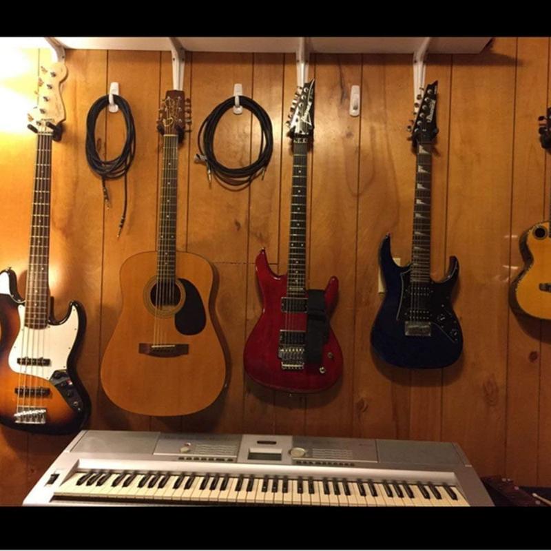 Вешалка для гитары Keep Hook Holder настенное крепление для гитар всех размеров, бас-гитар, мандолины, банджо