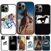 Чехол для телефона с узором Лошадь Пони Для iPhone 17 Air 15 16 Pro Max 14 13 12 11 Pro Max Plus Корпус