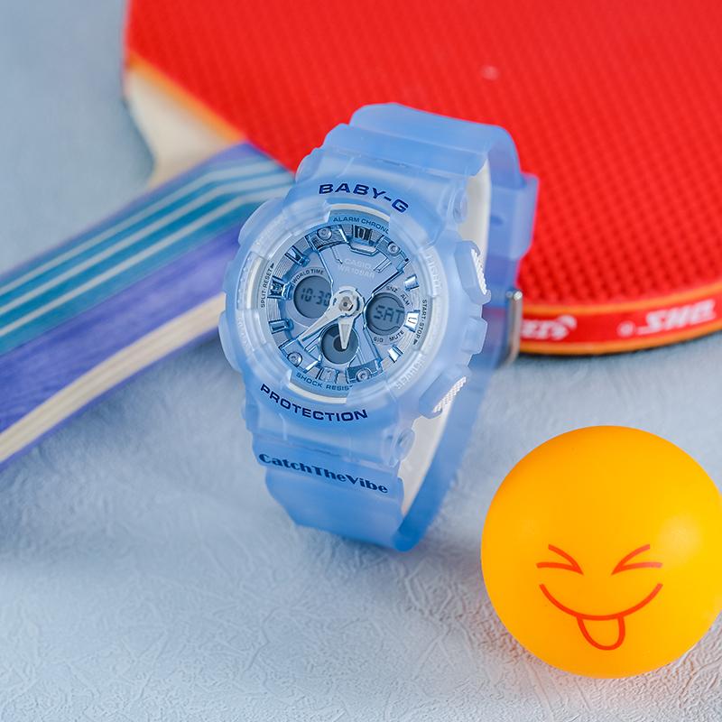 Casio Женские часы BABY-G Синие BA-130CV-2APR BA-130CV-2APR