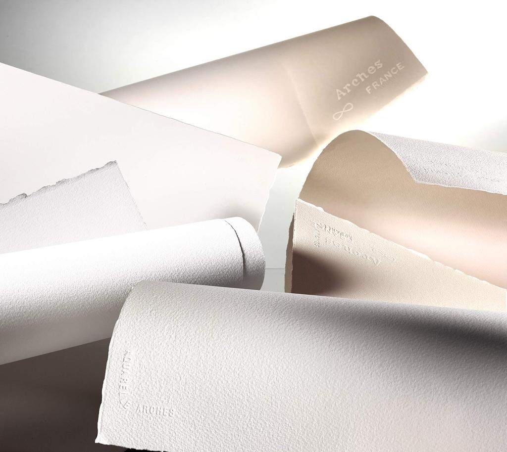 Блок акварельной бумаги Arches 300 г, экстра-мелкое зерно, 31x41 см, 20 листов (1795074) Натуральный белый