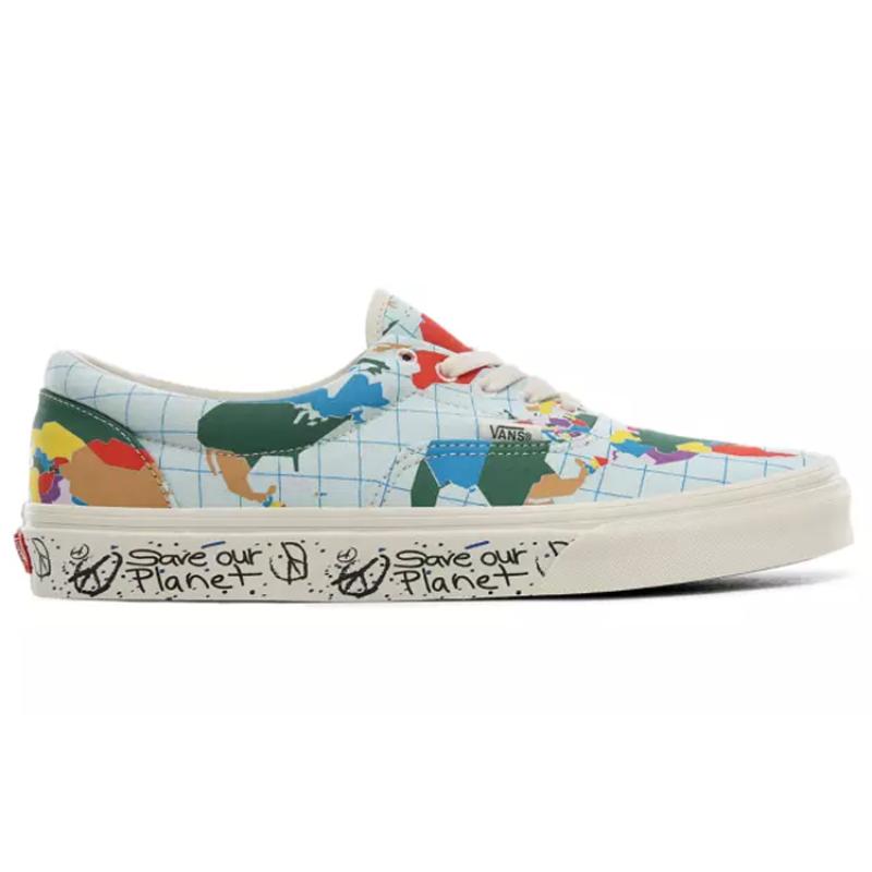 Vans Спасите нашу планету X Vans Era 'Карта мира' Vans VN0A4BV4T2V
