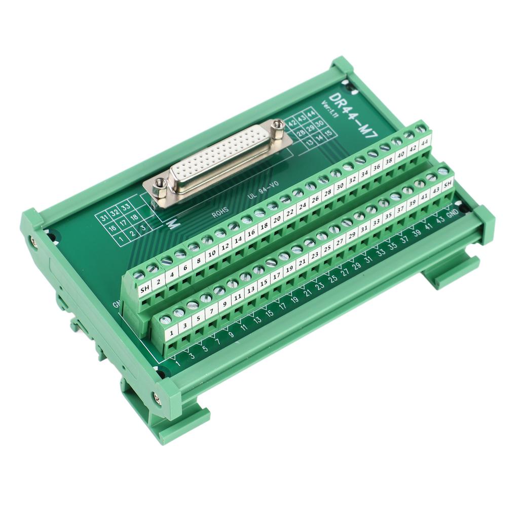 Клеммная колодка Разъем-гребенка Интерфейсный разъем Плата-адаптер Модуль DC 60В DR44?M7