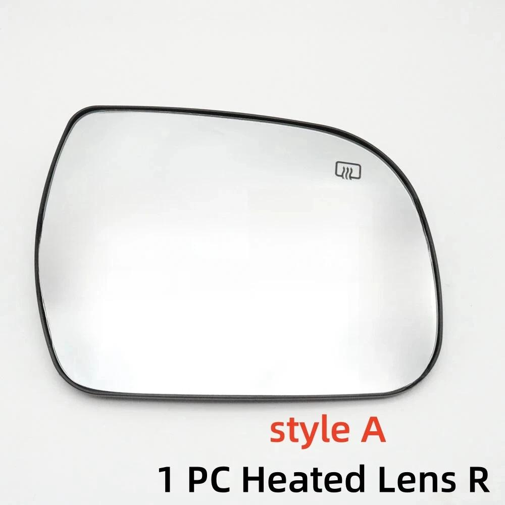 Car Accessories Rearview Side Mirror Lens Door Wing Mirrors Glass with Heating for Toyota Sienna 11-20