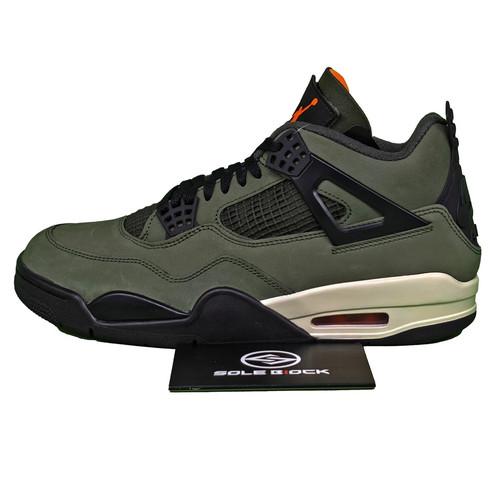UNDEFEATED x Jordan Air Jordan 4 Retro Air LOGO Зеленый/Черный IB1519-200