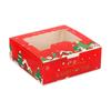 Cup Cupcake Christmas Gift Box Christmas Cardboard Cake Boxes Gift Wrapping Box Cake Packaging Box