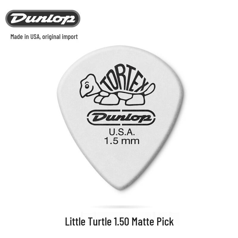 Dunlop Jazz Speed Folk Acoustic Guitar Picks - Little Turtle Matte 498R Accessories