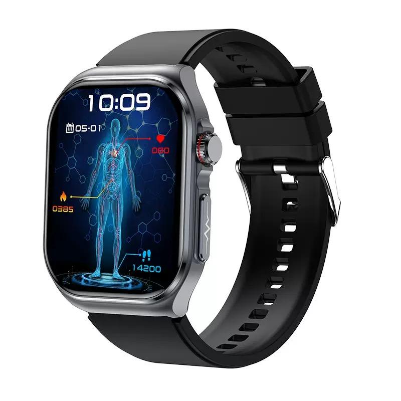 LIGE AMOLED Смарт-часы ET585 для мужчин ЭКГ состав крови мониторинг здоровья Bluetooth вызов женский спортивный фитнес-трекер умные часы