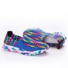 Summer Women Flats Female Loafers Women Casual Flat Woven Shoe Breathable Sneakers Slip On Colorful Mujer Plus Size 41