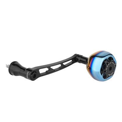 Gomexus 70-мм рукоятка для спиннинговых катушек Shimano и Daiwa из дюралюминия с титановой ручкой Power Knob, цельная конструкция, Ультра-Супер