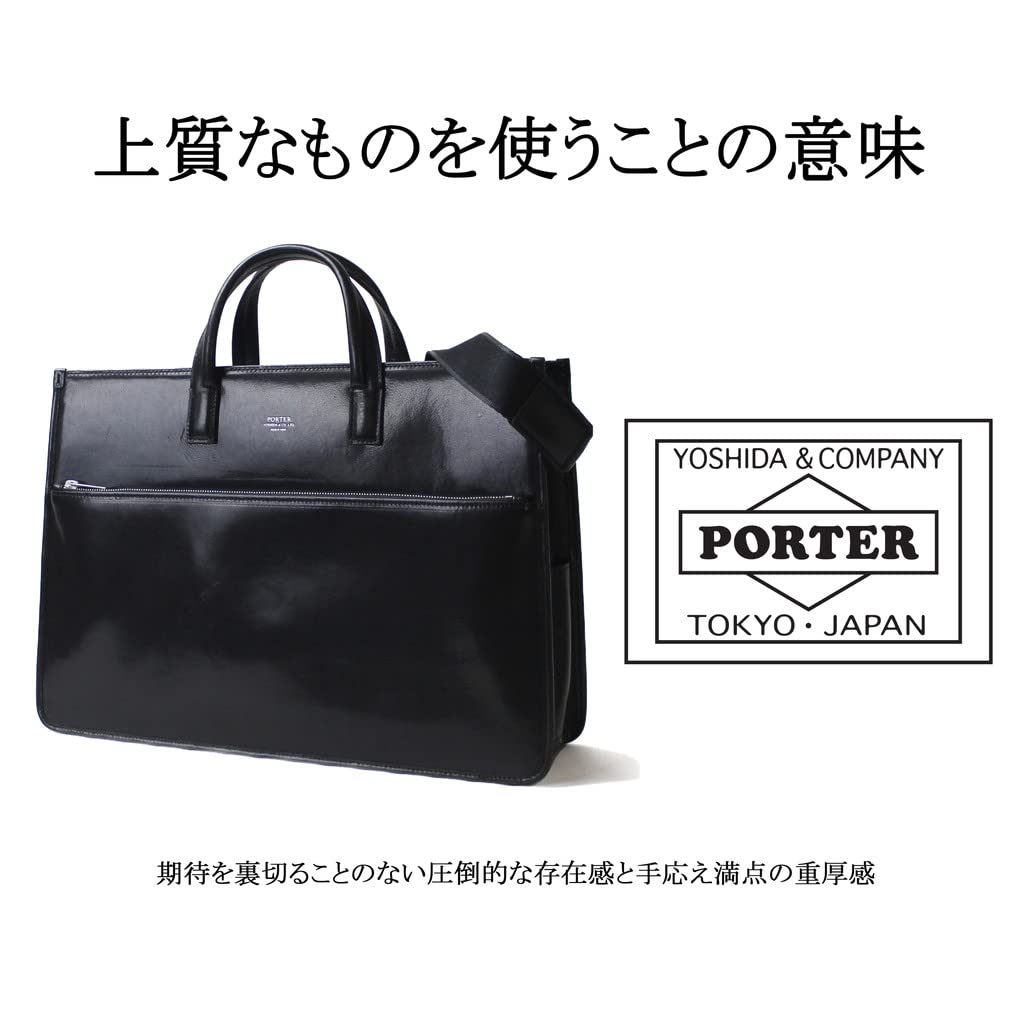 Сумка Yoshida PORTER CLERK Clark Tote Bag темно-синяя 034-03196