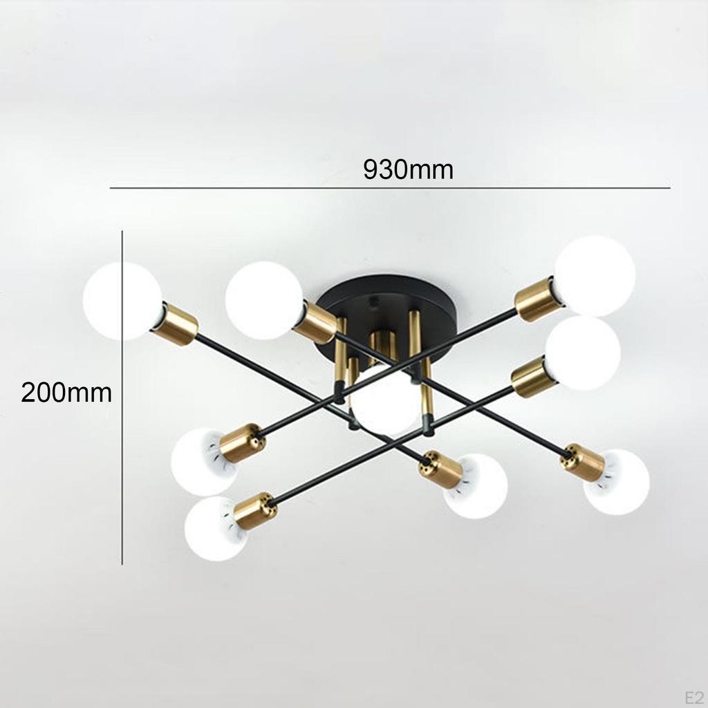 Современный потолочный светильник, встраиваемый, патрон E27, подвесной, люстра-спутник для