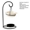 Керамическая аромалампа для эфирных масел Diffuser Oil Burner с железным подсвечником для чайной свечи Ароматический диффузор для эфирных масел