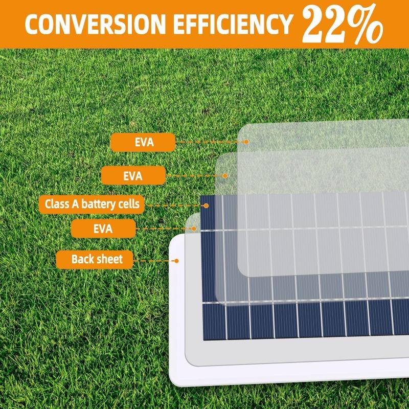[1/2/4 шт.] Солнечная панель 2 В с USB IP65 Водонепроницаемая Портативная панель для зарядки аккумулятора телефона для пеших прогулок и кемпинга 5 В