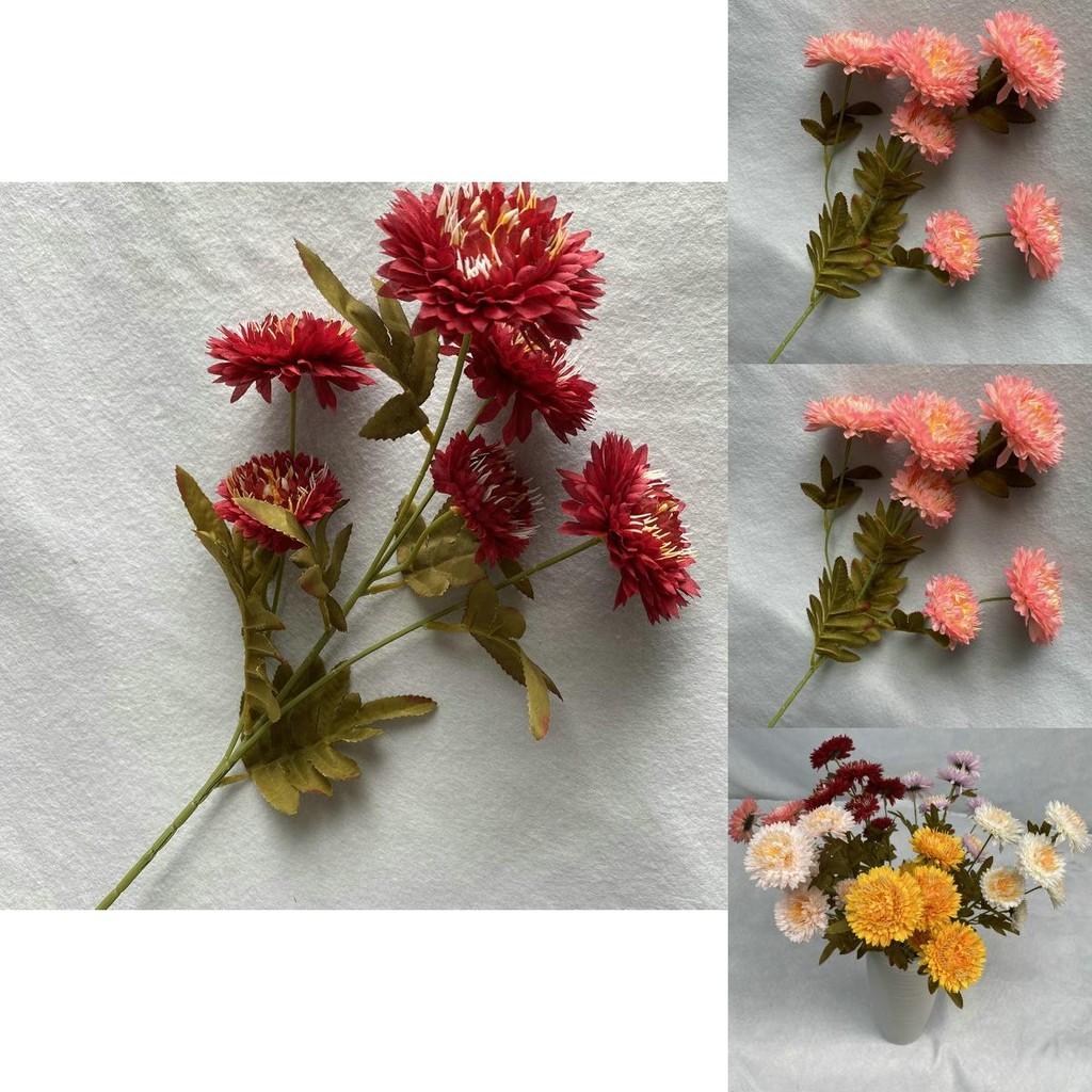 Realistic Artificial Silk Flower Stems For Wedding Party Table Decor