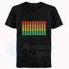 Youth Trend LED Voice-activated Luminous T-shirt, Dance Cartoon Colored Luminous Clothes, Music Popular Luminous T-shirt