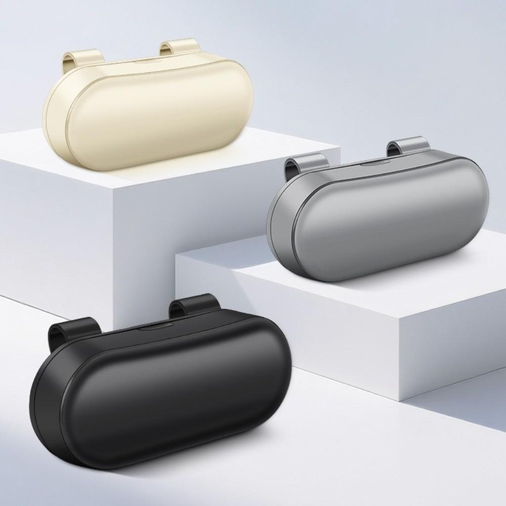 Multifunctional Car Sunglasses Holder Portable Sun Visor Storage Box  Car Interior Accessories