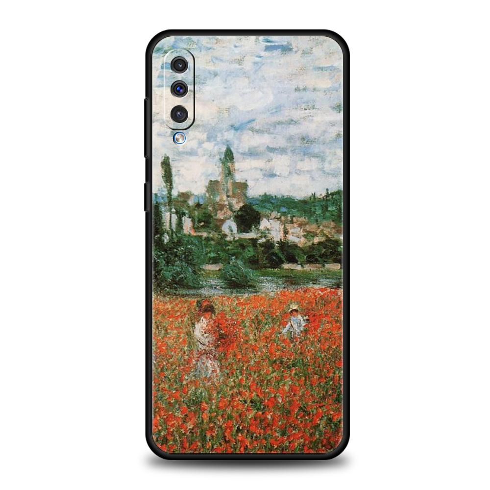 Чехол Клод Моне импрессионист для Samsung A15 A13 A51 A71 A41 A31 A21S A03S A05 A12 A32 A52 A22 A23 A25 A33 A53 A73 5G чехол