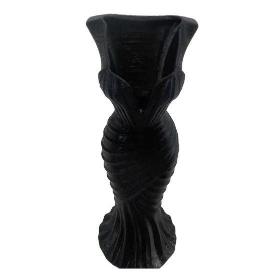 yangyizhi Evening Dress Vase, Elegant Mermaid 3D Printed Plastic Decorative Vase for Home Table Shelf Decor