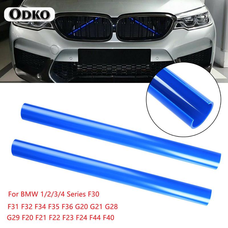 2 шт. Опора Решетки Радиатора V-образная Защитная Накладка Для BMW F30 F31 F32 F33 F34 F01 F02 F03 Декоративные Накладки Рамки Заглушки Передней Решетки Наклейки