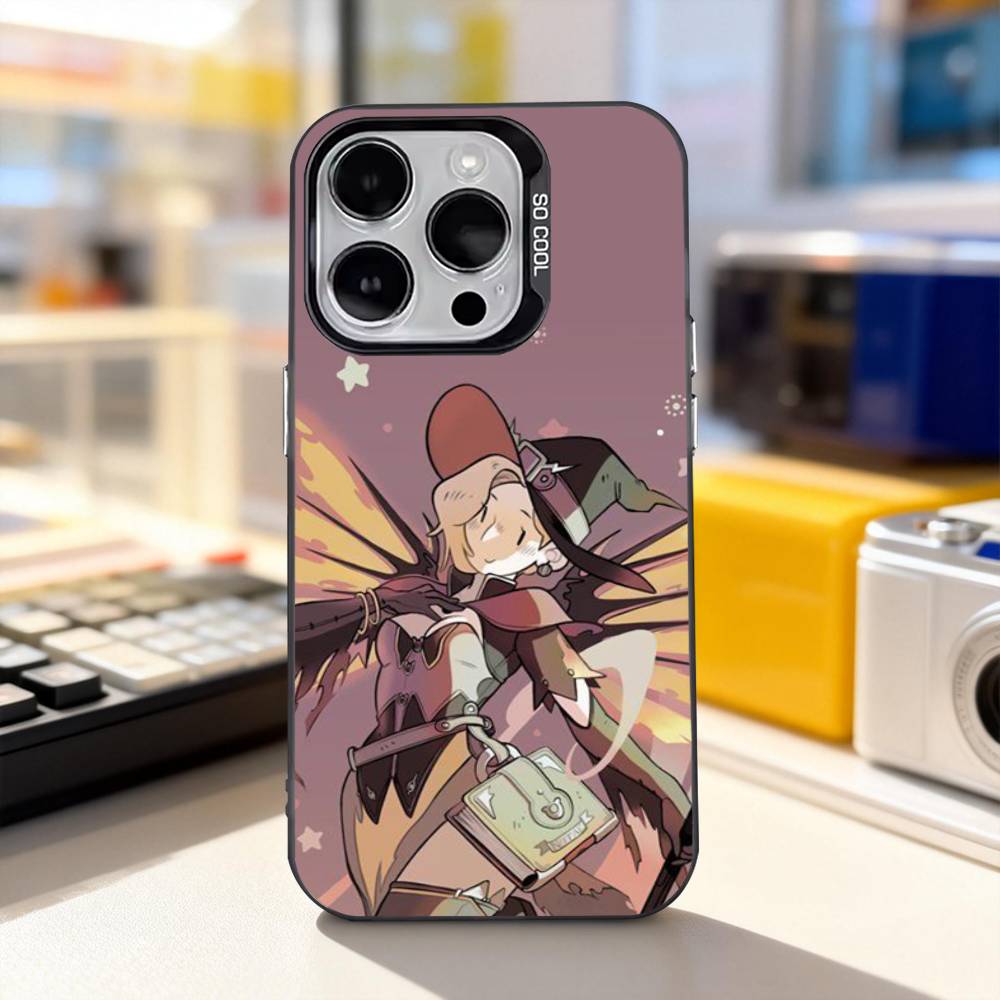 Game O-Overwatch-S Cute Phone Case For iPhone 17,16,15,14,13,12,11,Pro,XS,Max,Plus,Mini,SE4,E IMD Matte Black
