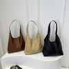 Fashionable Everyday Tote Bag For Women Spacious And Stylish Pu Bag Available In Black Khaki Brown