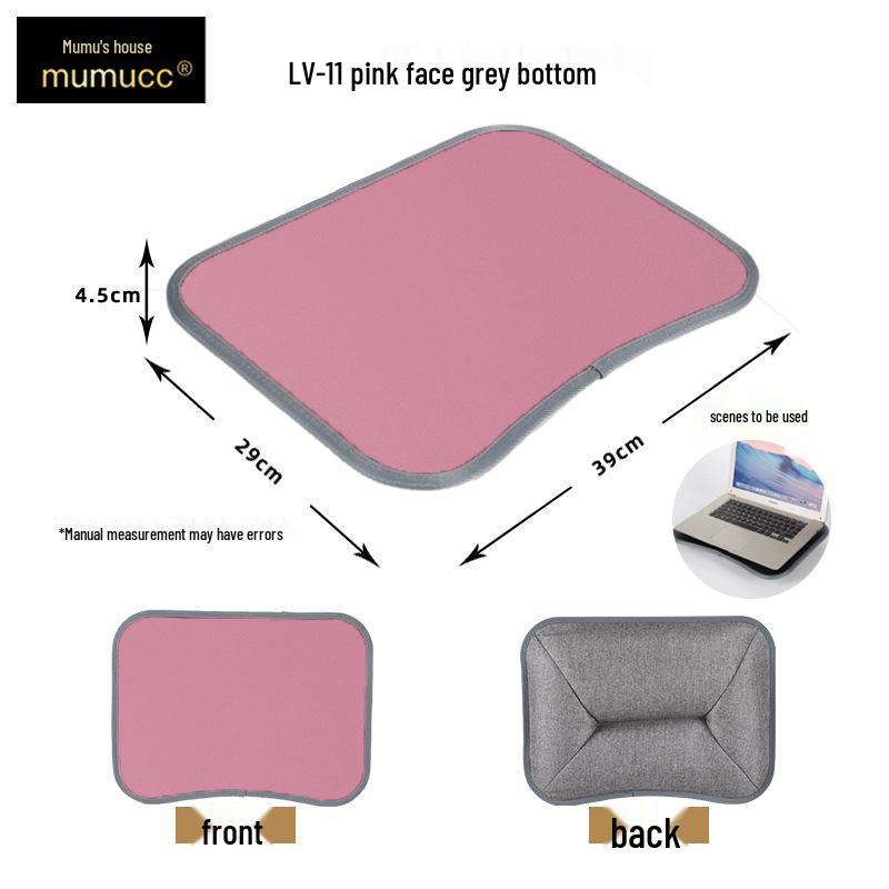 Mumujia Portable Foam Particle Laptop & Tablet Bed Desk Pillow Table