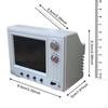 Dollhouse TV Mini Television Set 1/12 Miniature Furniture Can Play Video Gift Tiny