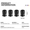 cwbn1 Car Wheel Tire Valve Caps Tyre Stem Covers Airdust Waterproof For Seat Ateca Accessories