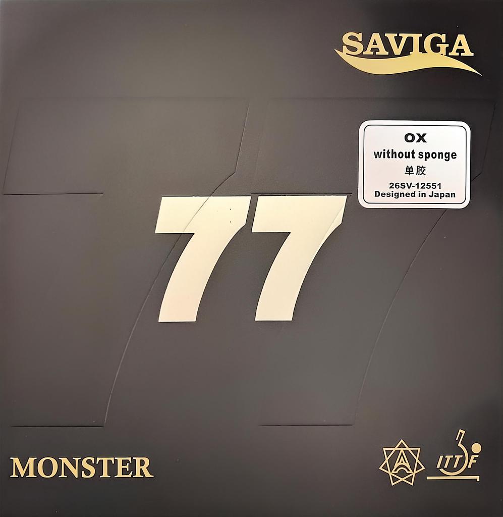 SAVIGA-77 Monster OX Rubber for Table Tennis Long-Life Long-Pimple Rubber for Optimal Performance High Quality Professional