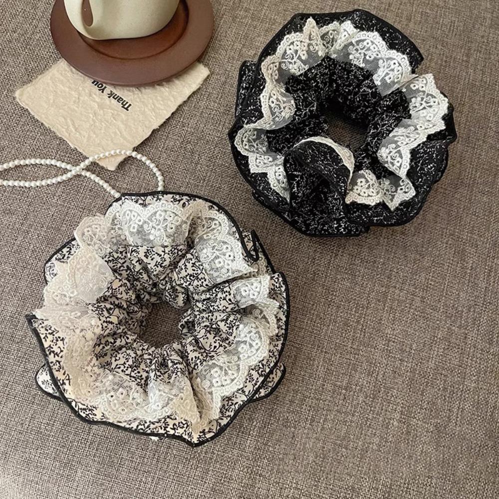 Двухслойные женские резинки для волос большого размера, большие веревки для волос, аксессуары для волос