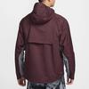 Nike Мужская водонепроницаемая куртка с капюшоном Nike Storm-FIT ADV Trail, бордовая, FZ1085-652