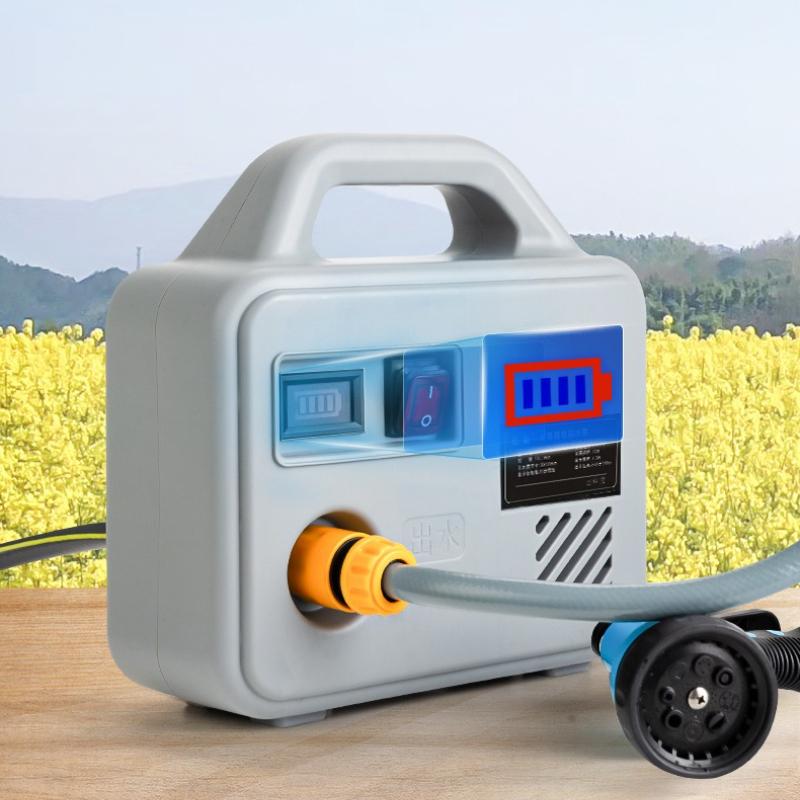 The Vegetable Watering Device Rechargeable Water Pump Irrigation in Agricultural Vegetable Fields Suitable Household Outdoor Use